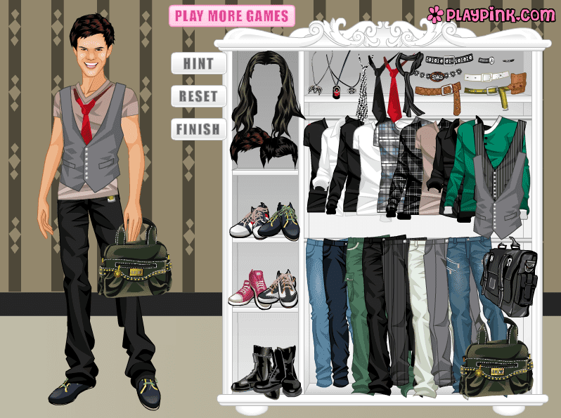 Twilight Dress Up Game: Jacob screenshot
