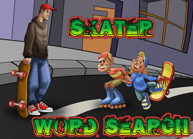 Skater Word Search