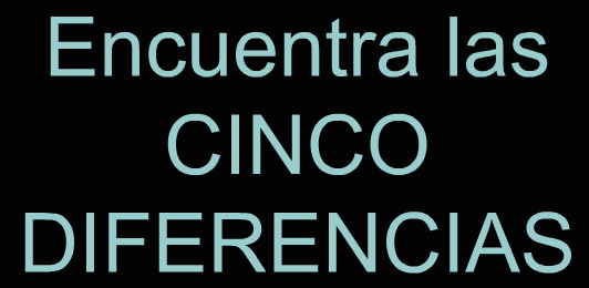 Encunentra las Cinco Diferencias