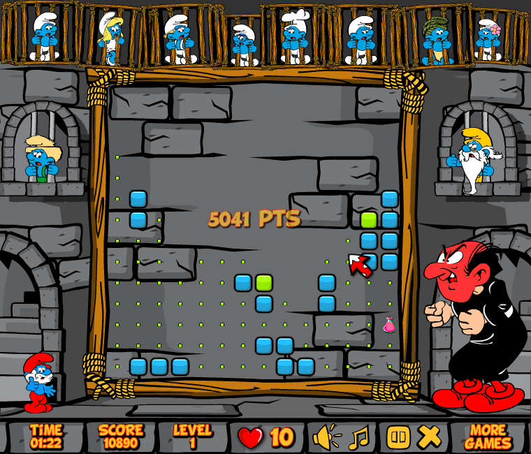 Save the Smurfs screenshot