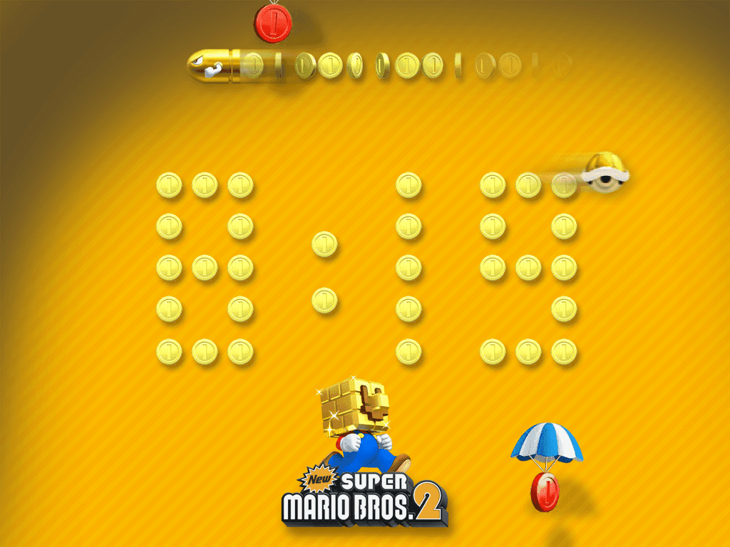 New Super Mario Bros. 2 Screensaver screenshot
