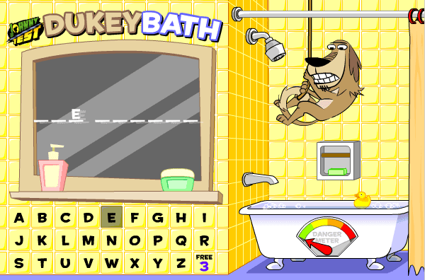 Johnny Test Dukey Bath screenshot