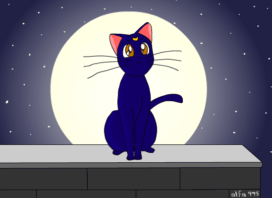 Anime cats - Luna screenshot
