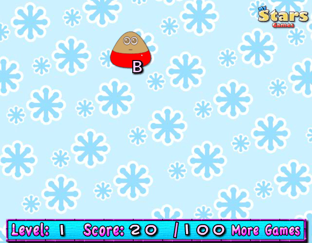 Pou Typing screenshot