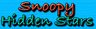 Snoopy Hidden Stars