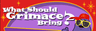 McDonald's: What Should Grimace Bring?