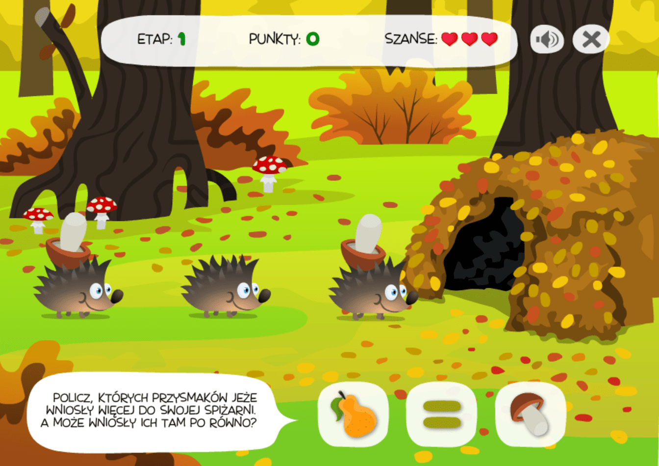 Jeżowa spiżarnia screenshot