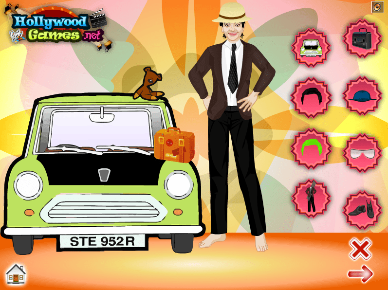 Mr. Bean Dress Up screenshot