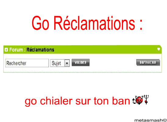 Go Réclamations screenshot