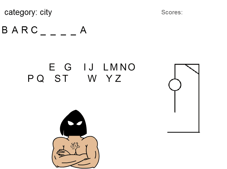 Hangman screenshot