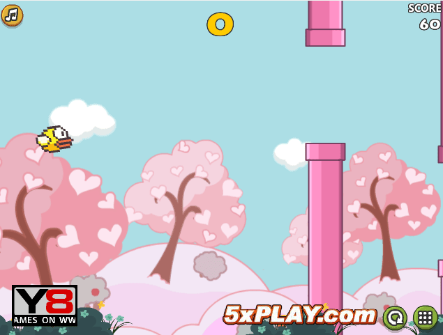 Flappy Bird Valentine's Day Adventure screenshot