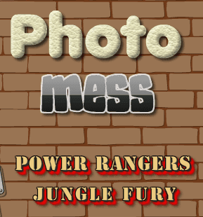Photo Mess Power Rangers Jungle Fury