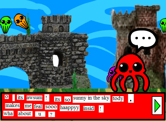 Squiddles: Adventures in Grammar screenshot