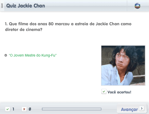 Quiz Jackie Chan screenshot