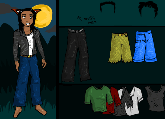 Twilight - Jacob Black Dress Up screenshot