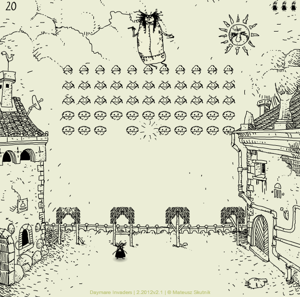 Daymare Invaders! screenshot