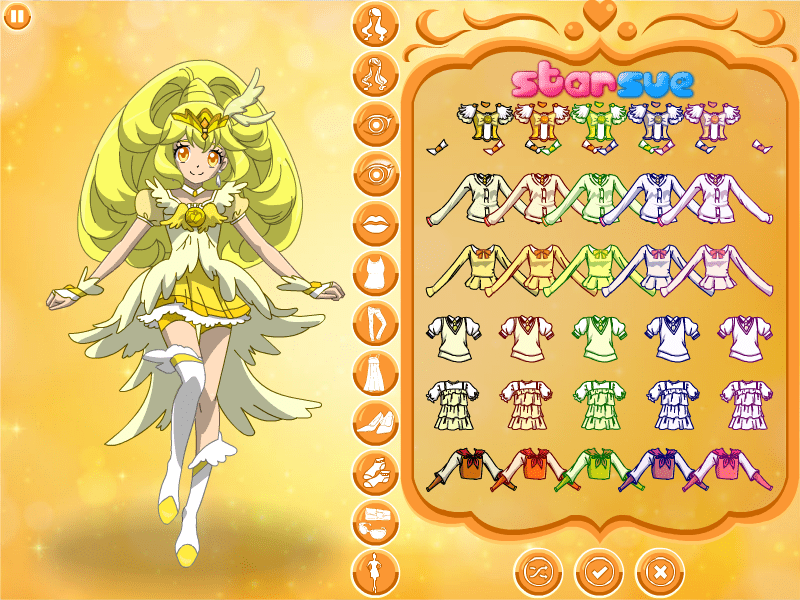 Smile Pretty Cure: Cure Peace Fashion Style screenshot