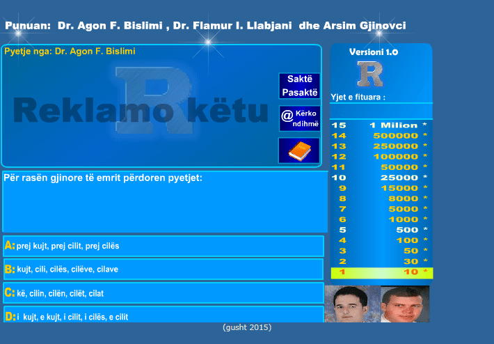 Kush do te behet Yll - versioni i aktualizuar screenshot