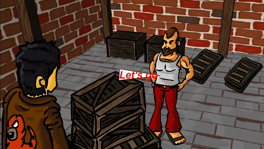 Shenmue, Delin the crate master screenshot