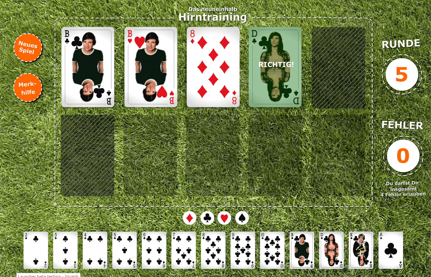 Das neuneinhalb Hirntraining screenshot