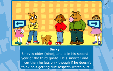 Arthur Character Viewer screenshot