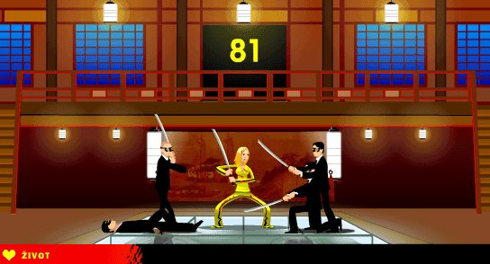 Quentin Tarantino Kill Bill "Nevěsta" vs. Crazy 88 screenshot