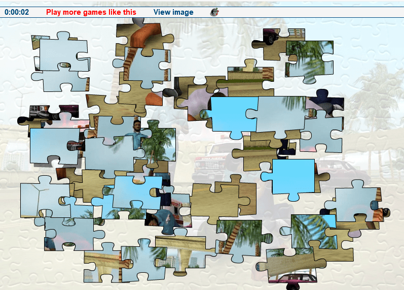 GTA Vice City Jigsaw screenshot
