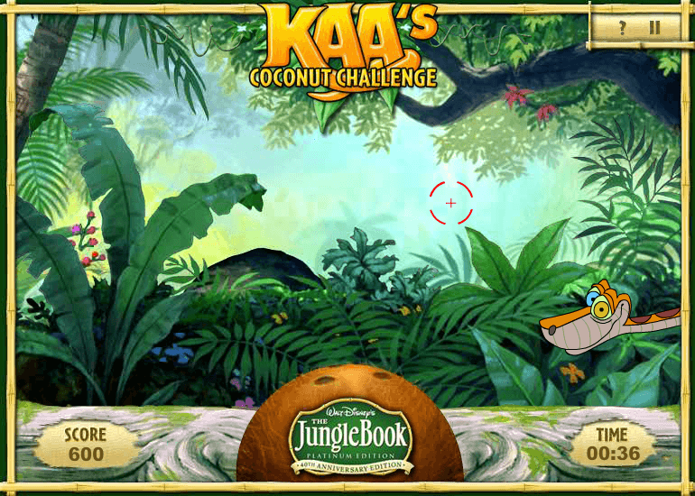 Kaa's Coconut Challenge screenshot
