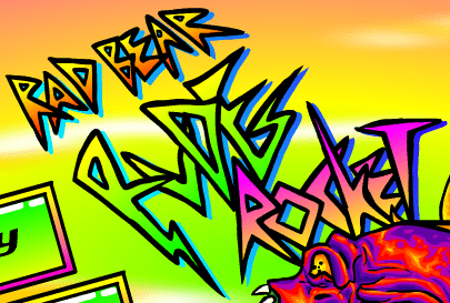 Rad Bear Rude Rocket