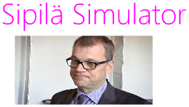Sipilä Simulator
