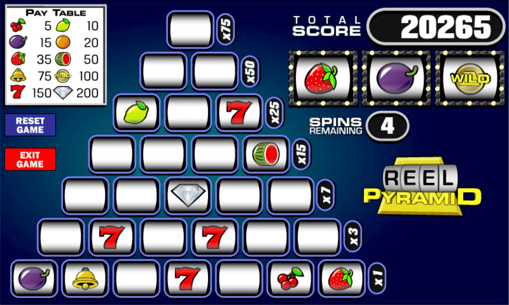 Reel Pyramid screenshot