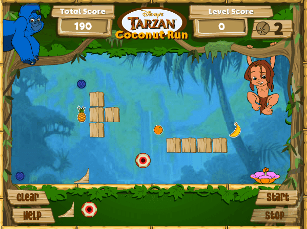 Tarzan Coconut Run screenshot