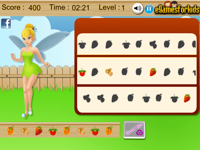 Tinkerbell Fruit Fun screenshot