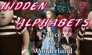 Hidden Alphabets - Alice in Wonderland