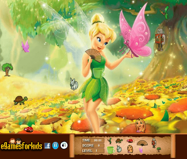 Tinkerbell Hidden Object screenshot