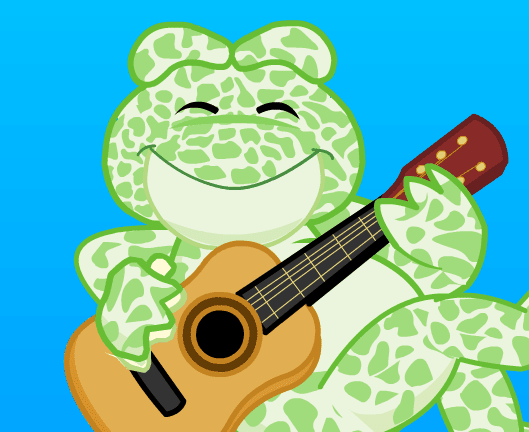 Webkinz "I Love Being a Spotted Frog" Preloader