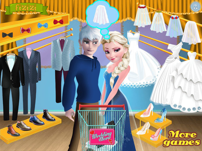 Elsa and Jack Wedding Prep screenshot