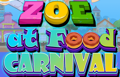 Zoe at Food Carnival