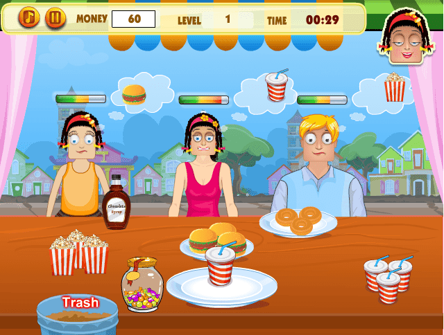 Zoe at Food Carnival screenshot
