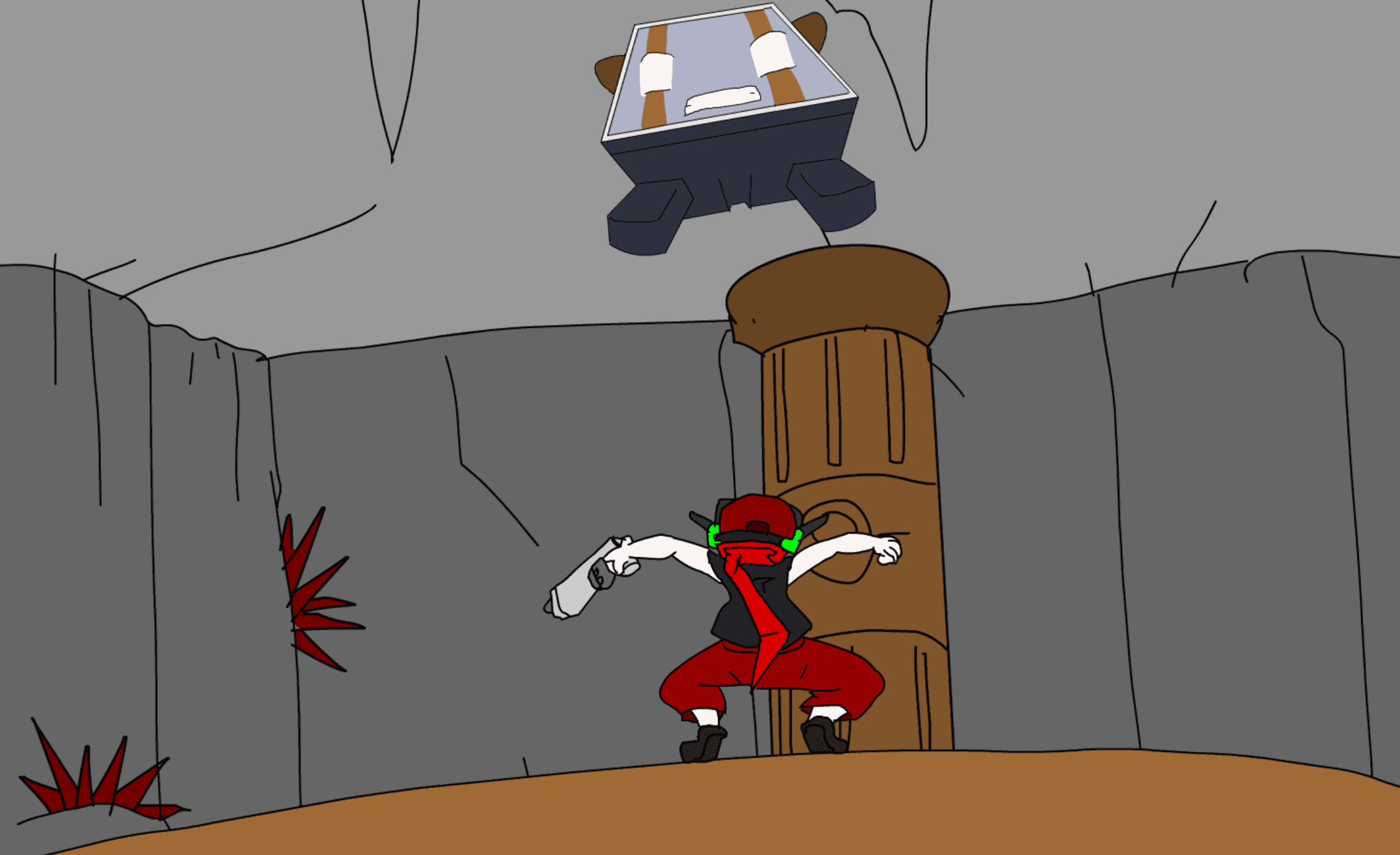 cavestory flash incomplete. screenshot