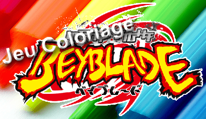Jeu Coloriage Beyblade