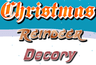 Christmas Reindeer Decory