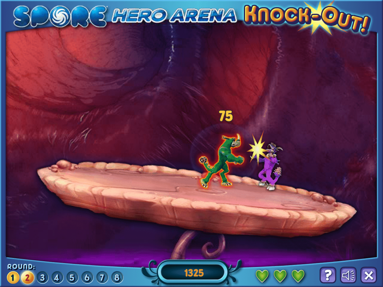 Spore Hero Arena: Knock-Out screenshot