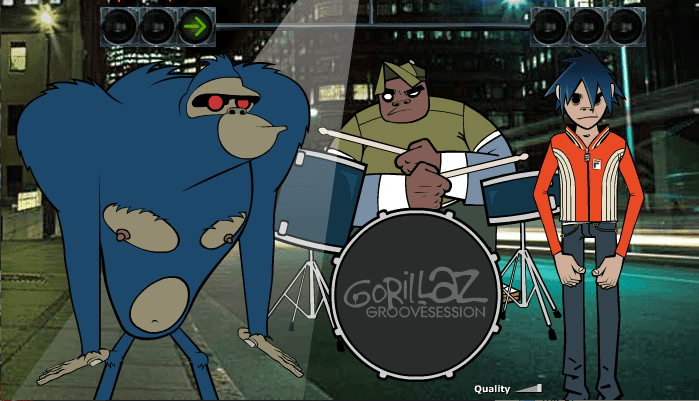 Gorillaz Groove Session screenshot