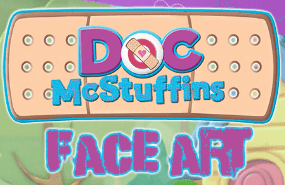 Doc McStuffins Face Art