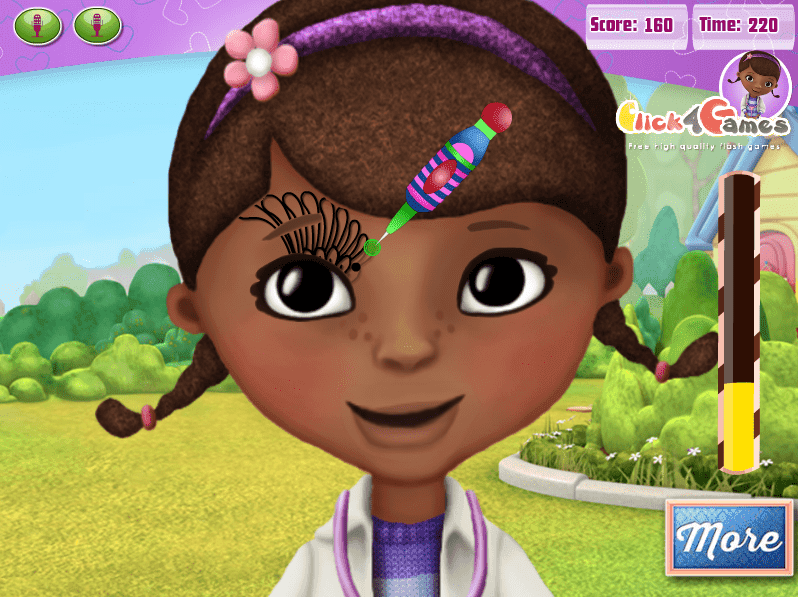 Doc McStuffins Face Art screenshot