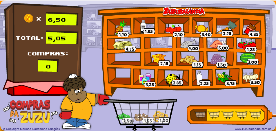 Compras da Zuzu screenshot