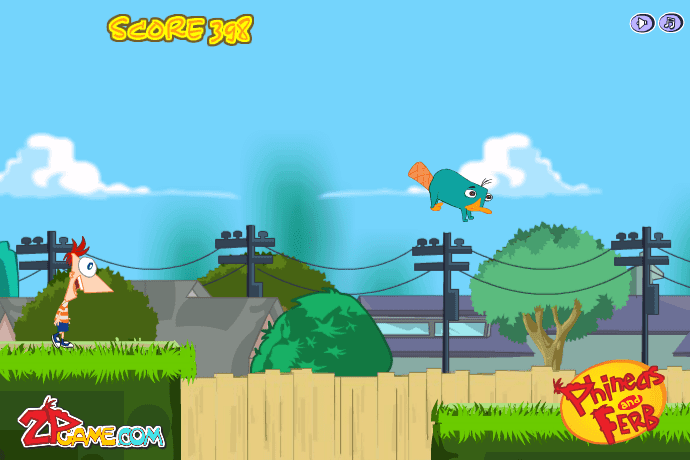 Phineas and Ferb Troblemaker Platypusq screenshot