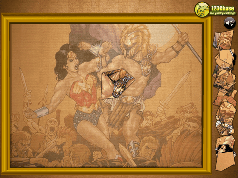 Puzzle Madness Wonder Woman screenshot