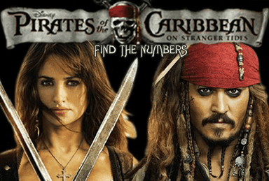 Pirates of the Caribbean 4 - Find the Numbers
